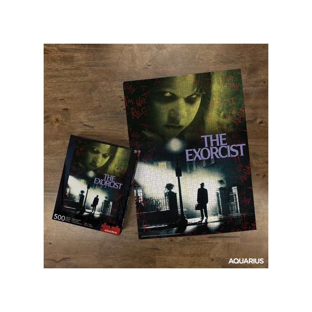 THE EXORCIST 500 PIECES PEZZI JIGSAW PUZZLE 48x35cm AQUARIUS ENT