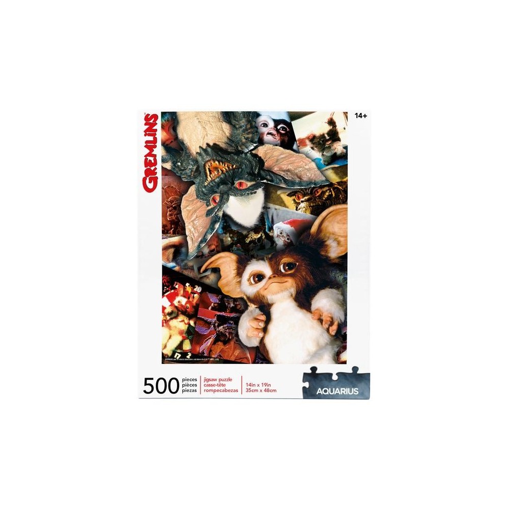 GREMLINS 500 PIECES PEZZI JIGSAW PUZZLE 48x35cm AQUARIUS ENT