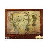 LO HOBBIT MAPPA DELLA TERRA DI MEZZO 1000 PIECES PEZZI JIGSAW PUZZLE 50x70cm AQUARIUS ENT