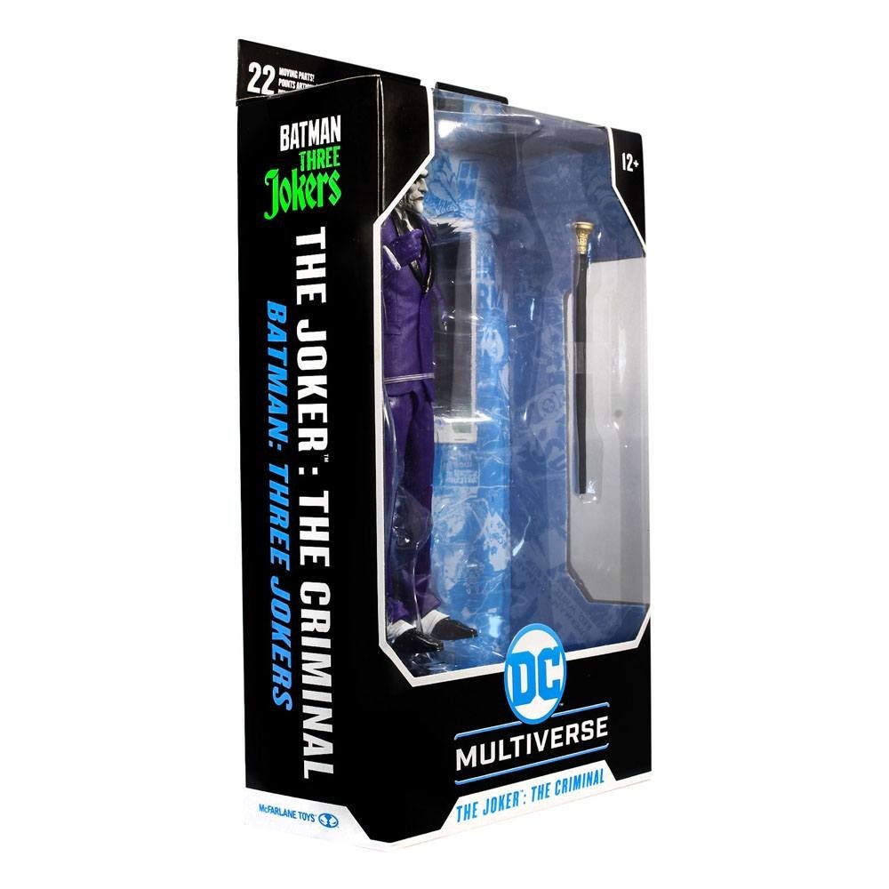 DC MULTIVERSE BATMAN THREE JOKERS JOKER THE CRIMINAL ACTION FIGURE MC FARLANE