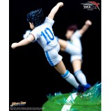 CAPTAIN TSUBASA (HOLLY E BENJI) GOLDEN TWIN SHOT STATUA FIGURE TAKA CORP STUDIO