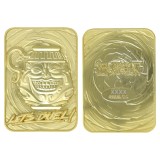 FANATTIK YU-GI-OH! LIMITED EDITION POT OF GREED GOLD METAL CARD