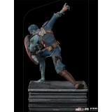 IRON STUDIOS WHAT IF...? ZOMBIE CAPTAIN AMERICA ART SCALE 1/10 STATUE FIGURE
