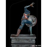 IRON STUDIOS WHAT IF...? ZOMBIE CAPTAIN AMERICA ART SCALE 1/10 STATUE FIGURE