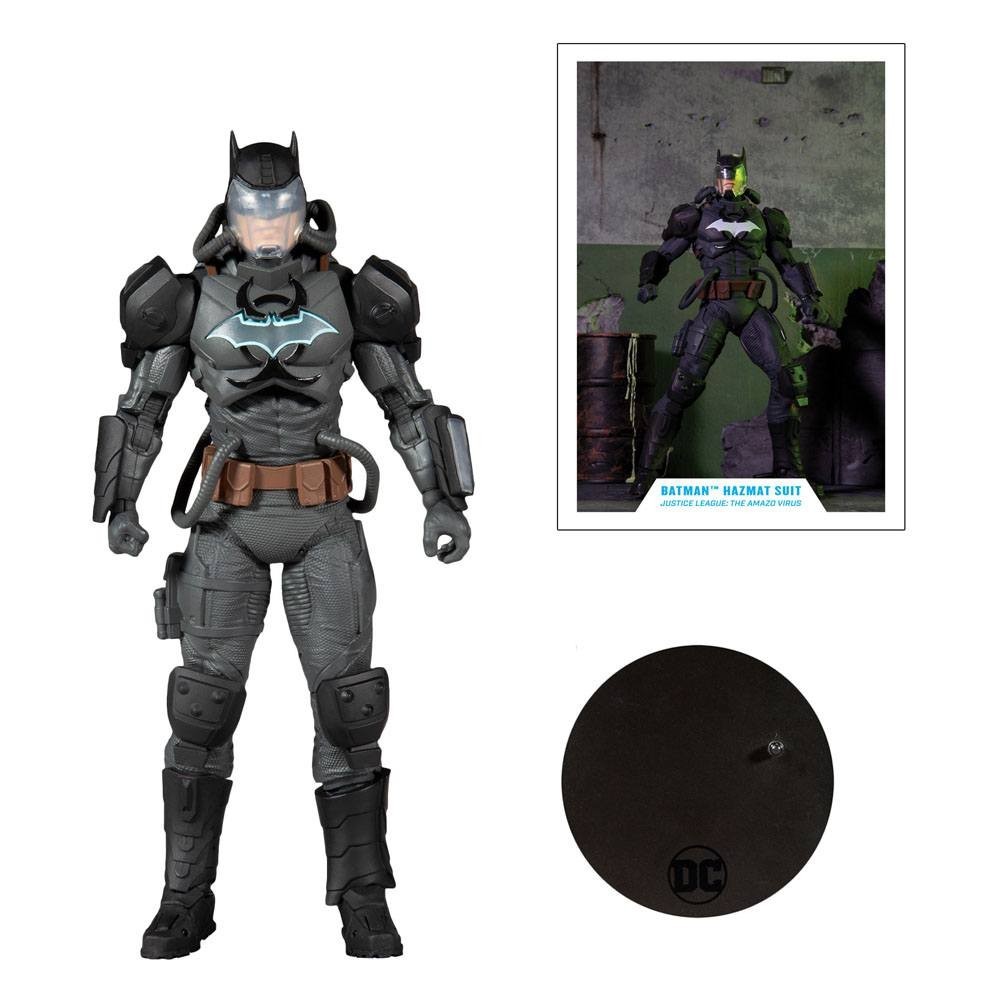 DC MULTIVERSE BATMAN HAZMAT SUIT ACTION FIGURE MC FARLANE