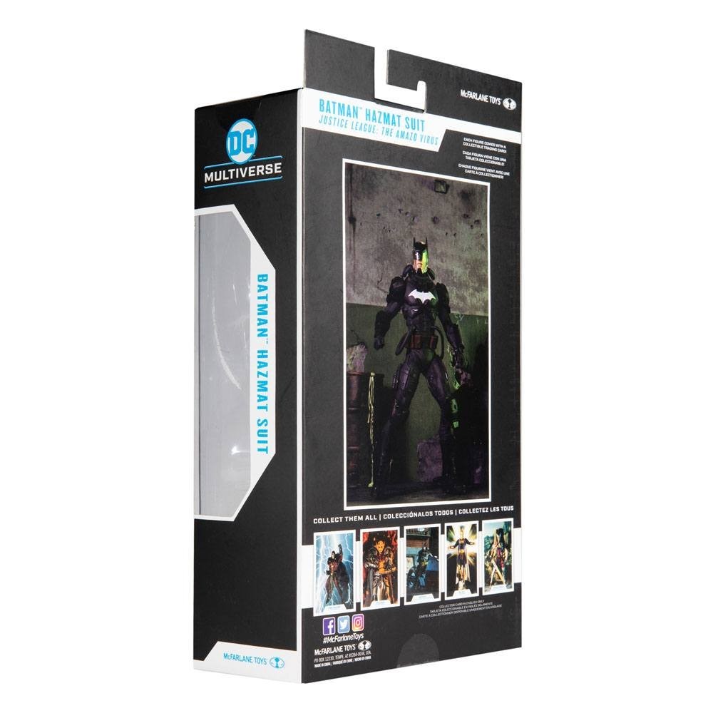 DC MULTIVERSE BATMAN HAZMAT SUIT ACTION FIGURE MC FARLANE