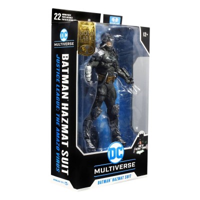 DC MULTIVERSE BATMAN HAZMAT SUIT GOLD LABEL ACTION FIGURE MC FARLANE