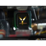 IRON STUDIOS BACK TO THE FUTURE II DELOREAN REGULAR ART SCALE 1/10 STATUE FIGURE