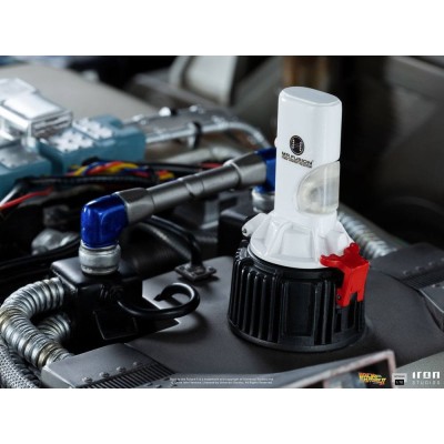 IRON STUDIOS BACK TO THE FUTURE II DELOREAN REGULAR ART SCALE 1/10 STATUE FIGURE