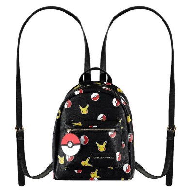 DIFUZED POKEMON PIKACHU POKEBALL BACKPACK