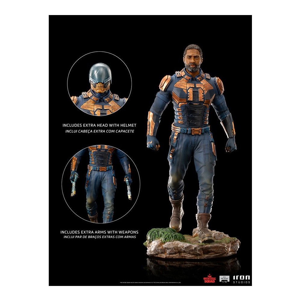 IRON STUDIOS THE SUICIDE SQUAD BLOODSPORT BDS ART SCALE 1/10 STATUE FIGURE
