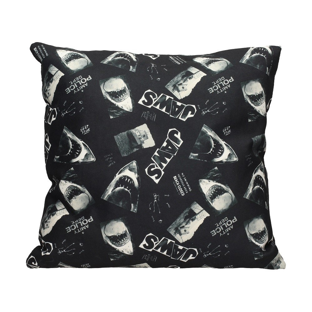 SD TOYS JAWS COLLAGE CUSHION PILLOW CUSCINO