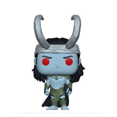 FUNKO FUNKO POP! MARVEL WHAT IF...? FROST GIANT LOKI BOBBLE HEAD KNOCKER FIGURE