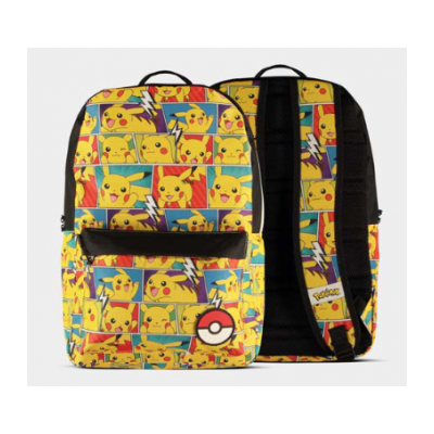 POKEMON PIKACHU COMICS BACKPACK ZAINO DIFUZED