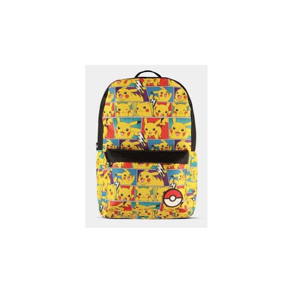 POKEMON PIKACHU COMICS BACKPACK ZAINO DIFUZED