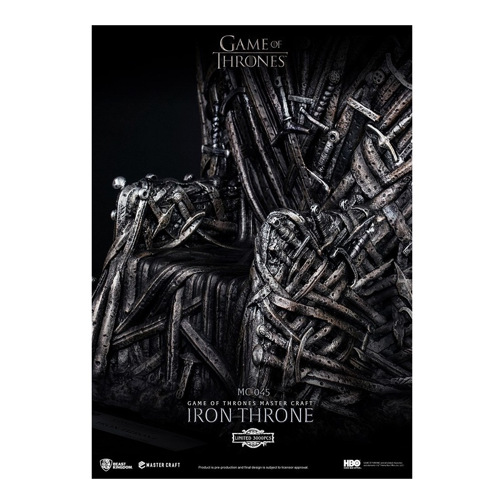 GAME OF THRONES - IRON THRONE MASTER CRAFT 1/6 STATUA BEAST KINGDOM