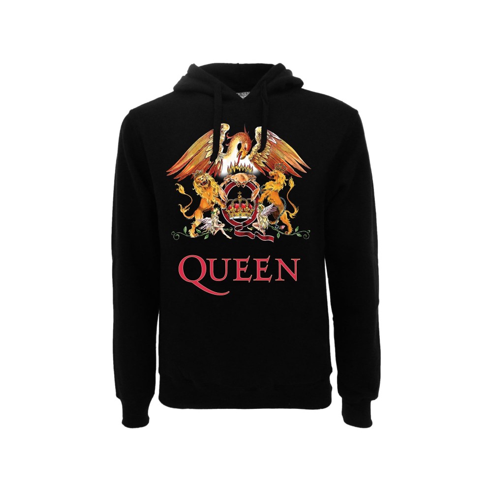 FELPA HOODIE QUEEN LOGO