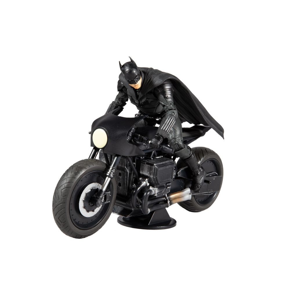DC MULTIVERSE "THE BATMAN" - BATCYCLE ACTION FIGURE MC FARLANE
