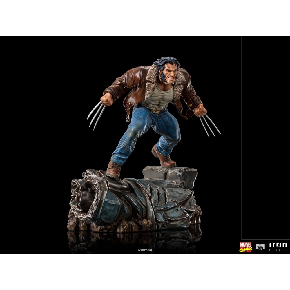 MARVEL COMICS WOLVERINE LOGAN ART SCALE 1/10 STATUA FIGURE IRON STUDIOS