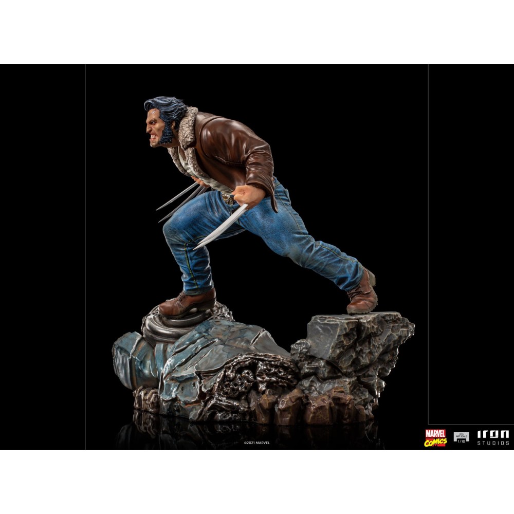IRON STUDIOS MARVEL COMICS WOLVERINE LOGAN ART SCALE 1/10 STATUE FIGURE