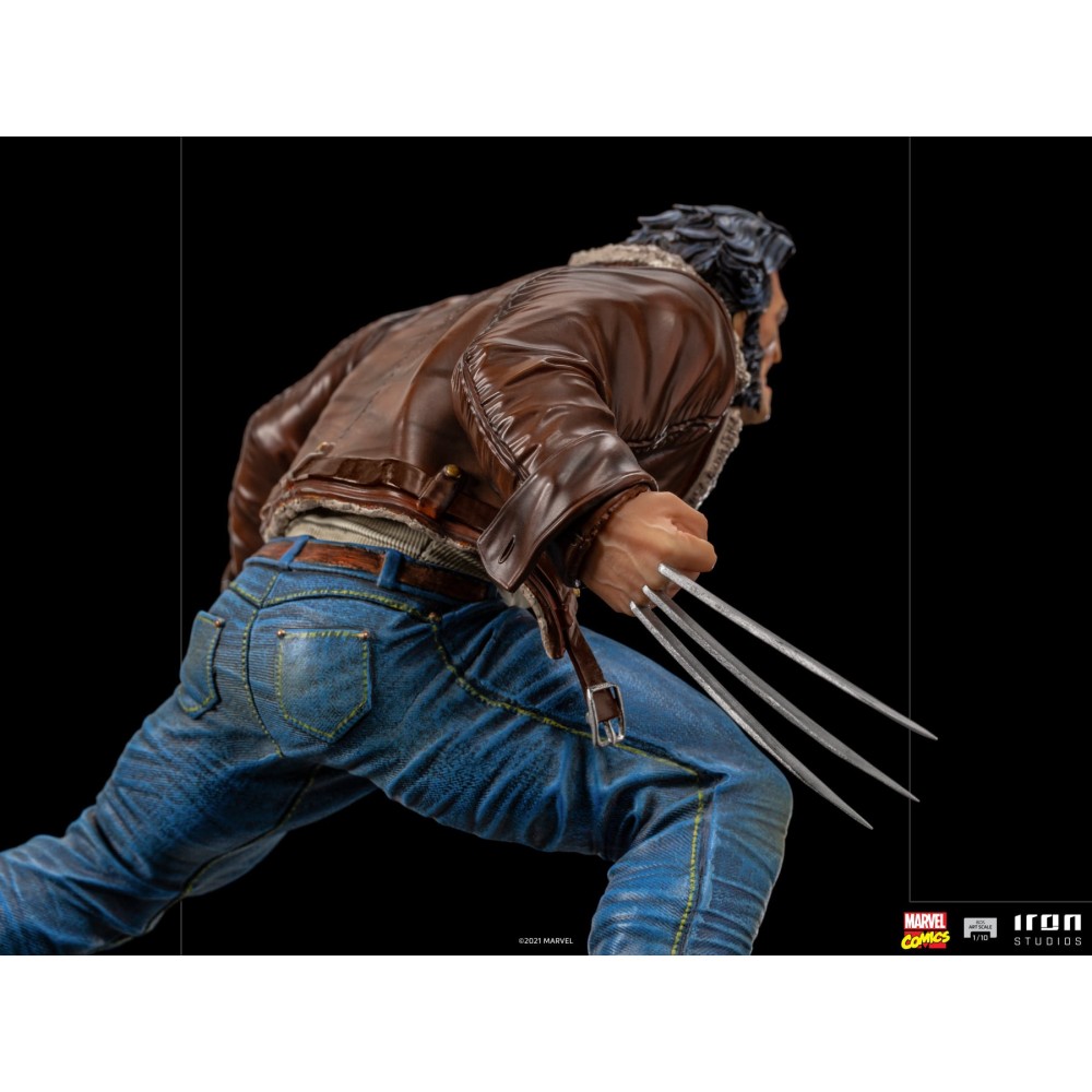 IRON STUDIOS MARVEL COMICS WOLVERINE LOGAN ART SCALE 1/10 STATUE FIGURE