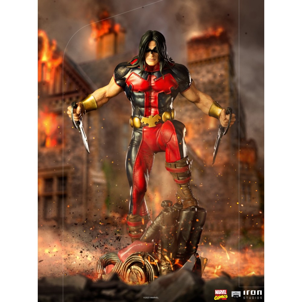 IRON STUDIOS MARVEL COMICS X-MEN WARPATH ART SCALE 1/10 STATUE FIGURE