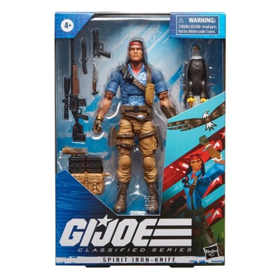 G.I. JOE CLASSIFIED SERIES SPIRIT IRON-KNIFE ACTION FIGURE HASBRO