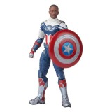 HASBRO MARVEL LEGENDS CAPTAIN AMERICA SAM WILSON AND STEVE ROGERS ACTION FIGURE