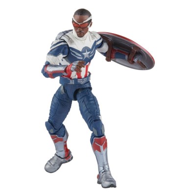 HASBRO MARVEL LEGENDS CAPTAIN AMERICA SAM WILSON AND STEVE ROGERS ACTION FIGURE