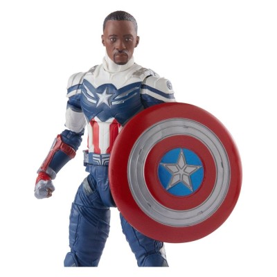 HASBRO MARVEL LEGENDS CAPTAIN AMERICA SAM WILSON AND STEVE ROGERS ACTION FIGURE