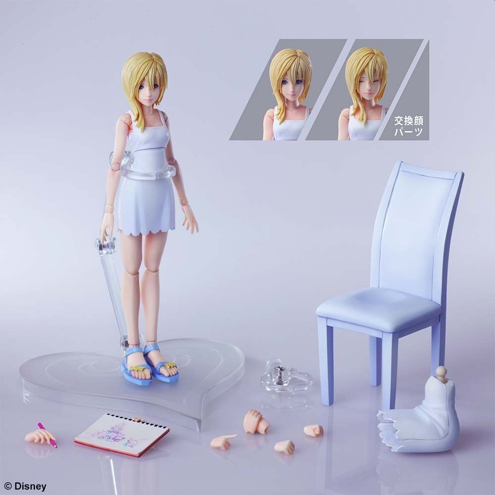 SQUARE ENIX KINGDOM HEARTS III NAMINE BRING ARTS ACTION FIGURE