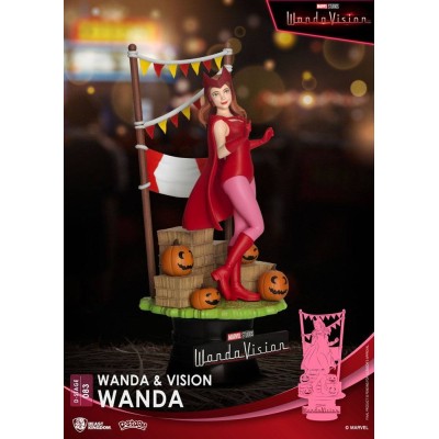 D-STAGE WANDAVISION WANDA SCARLET WITCH STATUA FIGURE DIORAMA BEAST KINGDOM