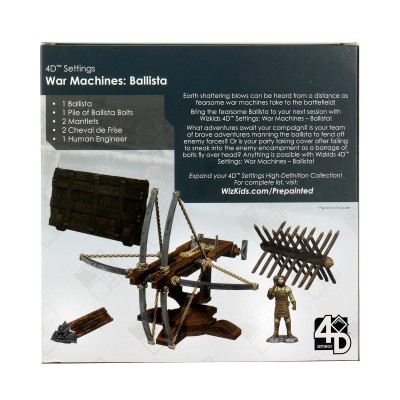 WIZKIDS WIZKIDS 4D SETTINGS WAR MACHINE BALLISTA SET