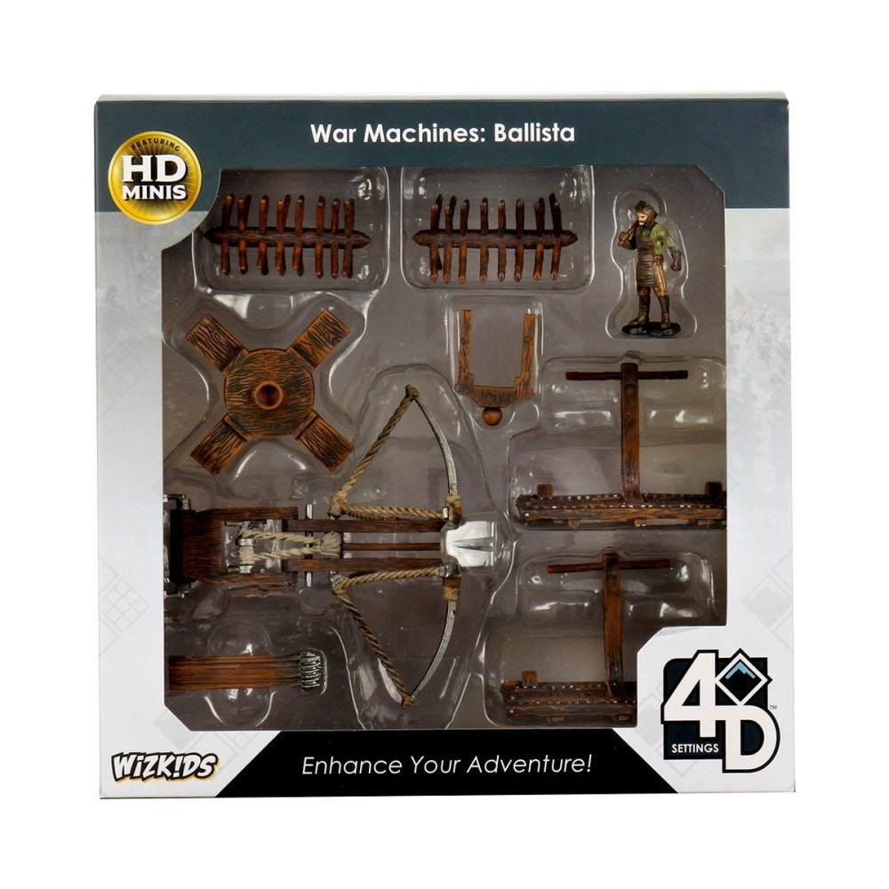 WIZKIDS WIZKIDS 4D SETTINGS WAR MACHINE BALLISTA SET