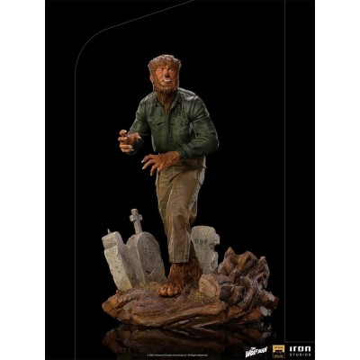 IRON STUDIOS UNIVERSAL MONSTERS THE WOLF MAN ART SCALE DELUXE 1/10 STATUE FIGURE