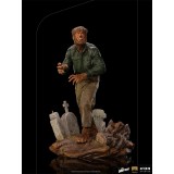 UNIVERSAL MONSTERS THE WOLF MAN ART SCALE DELUXE 1/10 STATUA FIGURE IRON STUDIOS
