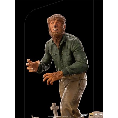 IRON STUDIOS UNIVERSAL MONSTERS THE WOLF MAN ART SCALE DELUXE 1/10 STATUE FIGURE