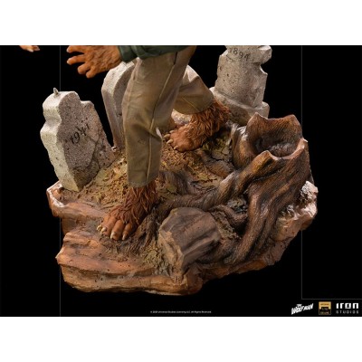 IRON STUDIOS UNIVERSAL MONSTERS THE WOLF MAN ART SCALE DELUXE 1/10 STATUE FIGURE