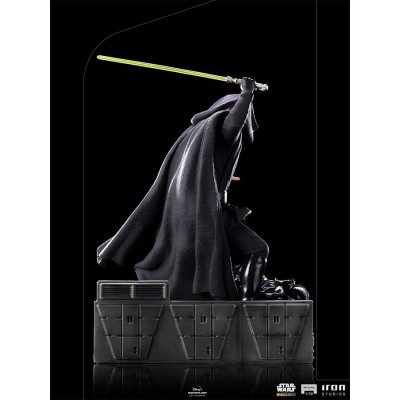 IRON STUDIOS THE MANDALORIAN LUKE SKYWALKER COMBAT VER ART SCALE 1/10 STATUE FIGURE