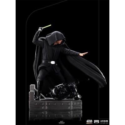 IRON STUDIOS THE MANDALORIAN LUKE SKYWALKER COMBAT VER ART SCALE 1/10 STATUE FIGURE