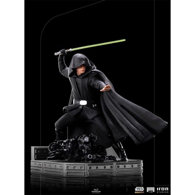 IRON STUDIOS THE MANDALORIAN LUKE SKYWALKER COMBAT VER ART SCALE 1/10 STATUE FIGURE