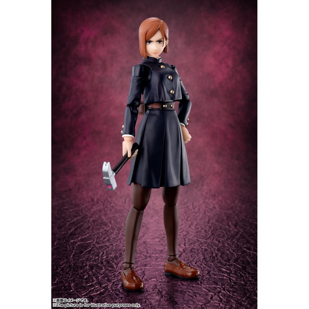 BANDAI JUJUTSU KAISEN NOBARA KUGISAKI S.H. FIGUARTS ACTION FIGURE