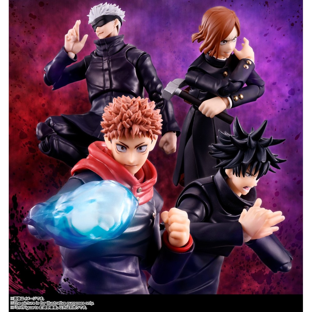 BANDAI JUJUTSU KAISEN NOBARA KUGISAKI S.H. FIGUARTS ACTION FIGURE