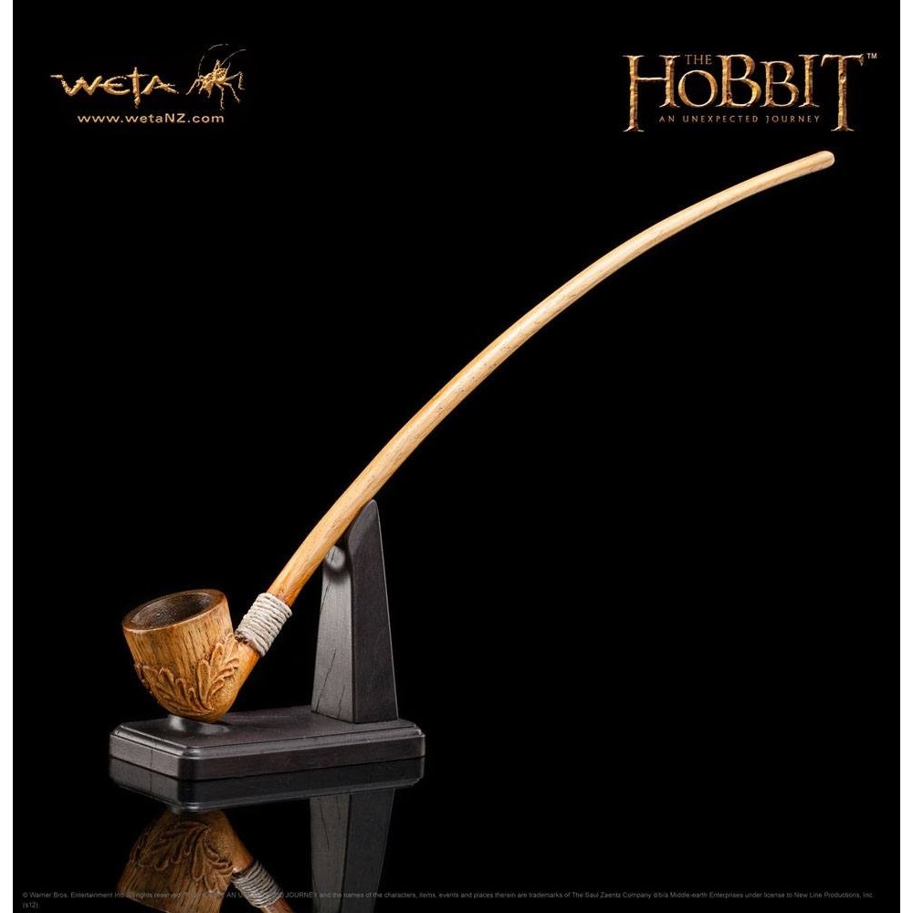 WETA THE LORD OF THE RINGS PIPE OF BILBO BAGGINS REPLICA