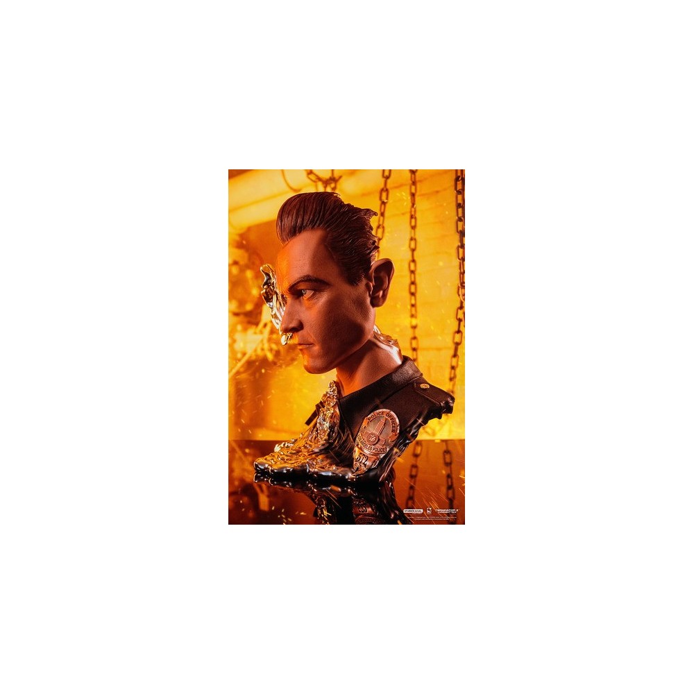 TERMINATOR 2 T-1000 ART MASK BUSTO STATUA PURE ARTS