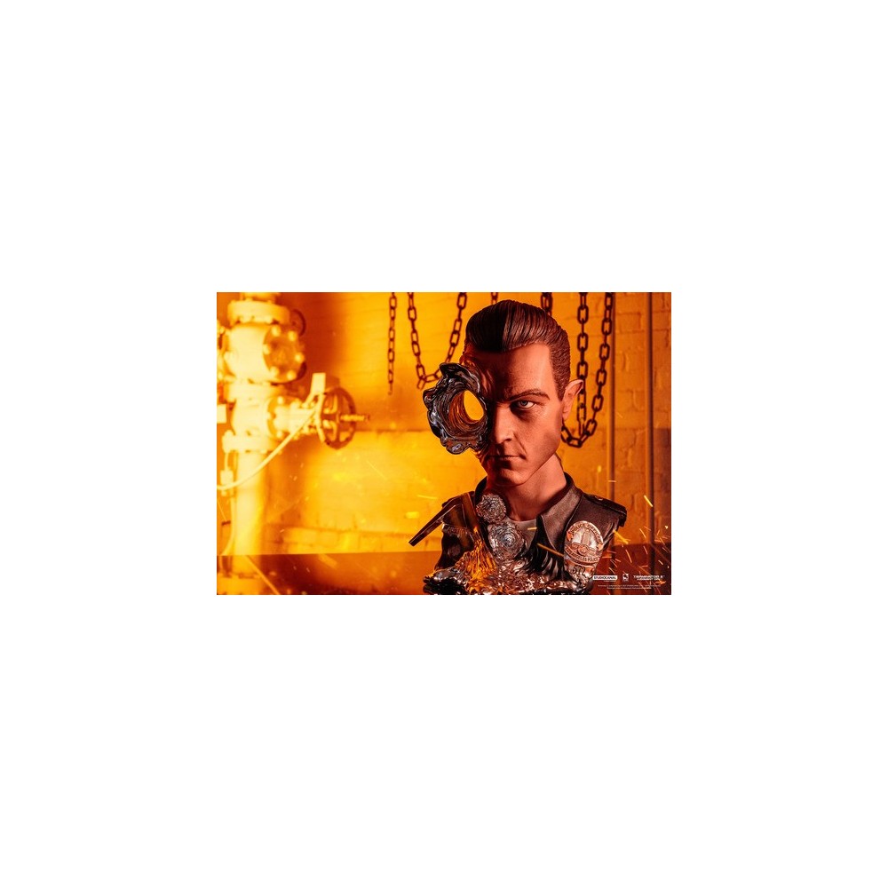 TERMINATOR 2 T-1000 ART MASK BUSTO STATUA PURE ARTS