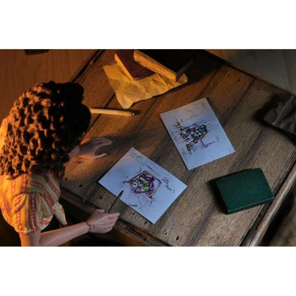 TEENAGE MUTANT NINJA TURTLES 1990 MOVIE APRIL O'NEIL AND CASEY JONES 2-PACK ULTIMATE ACTION FIGURES NECA