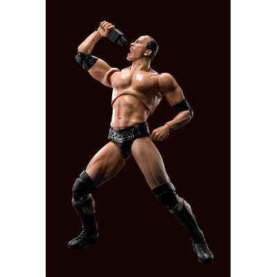 WWE DWAYNE JOHNSON THE ROCK S.H. FIGUARTS SHF ACTION FIGURE BANDAI