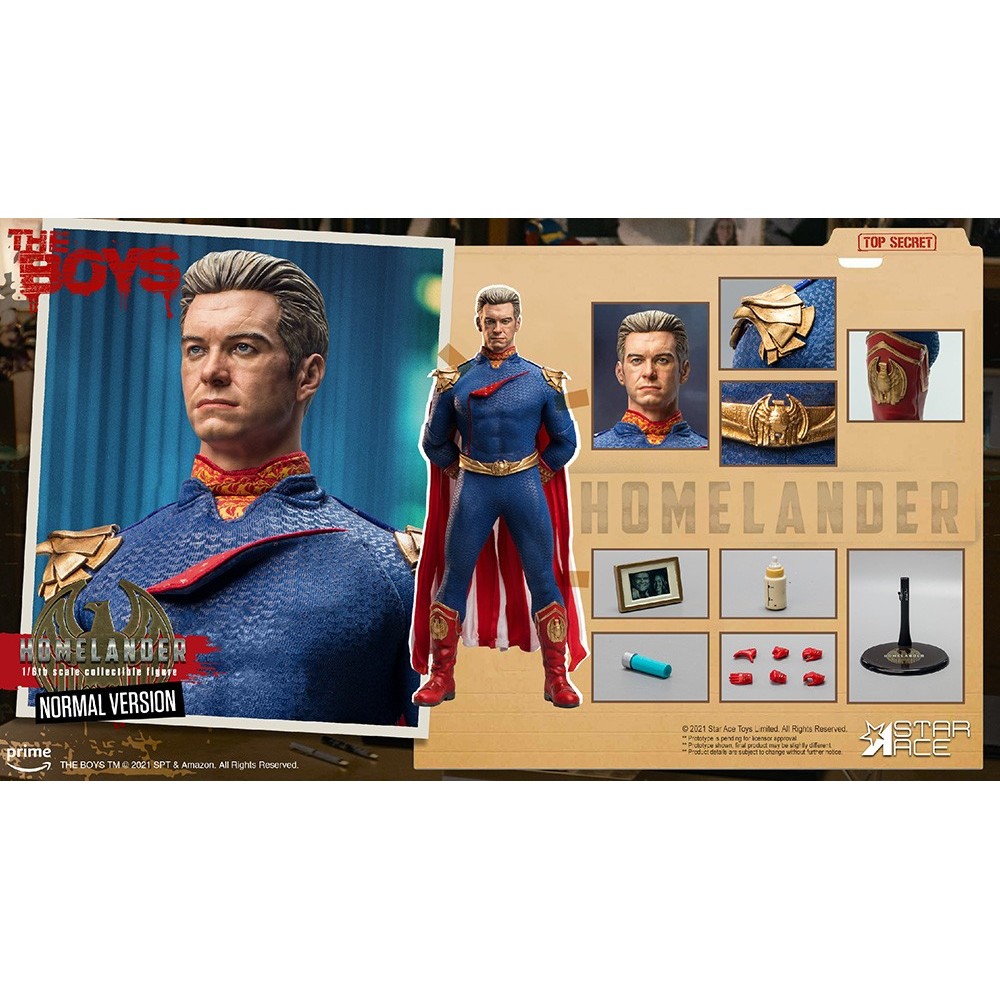 THE BOYS HOMELANDER 30CM 1/6 ACTION FIGURE STAR ACE