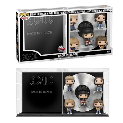 FUNKO FUNKO POP! AC/DC BACK IN BLACK ALBUM DELUXE 5-PACK BOBBLE HEAD KNOCKER FIGURE
